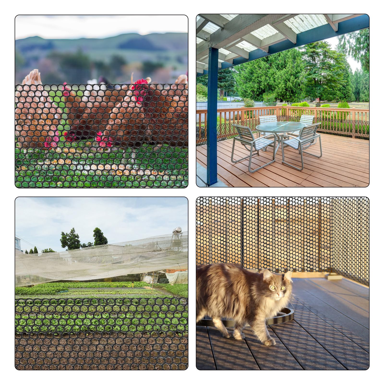 GardenNow installed fence around coop protects poultry safely