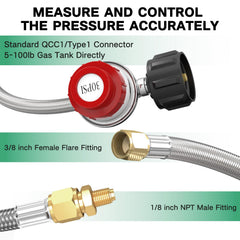 GardenNow stainless braided hose close-up demonstrating abrasion resistance benefit