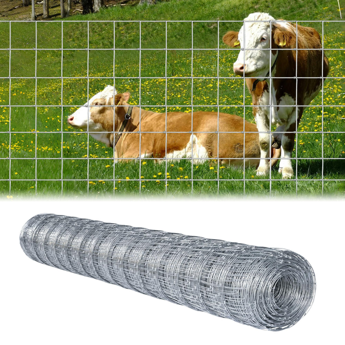 Gardenova fence roll front view showing sturdy packaging and quick deployment benefit