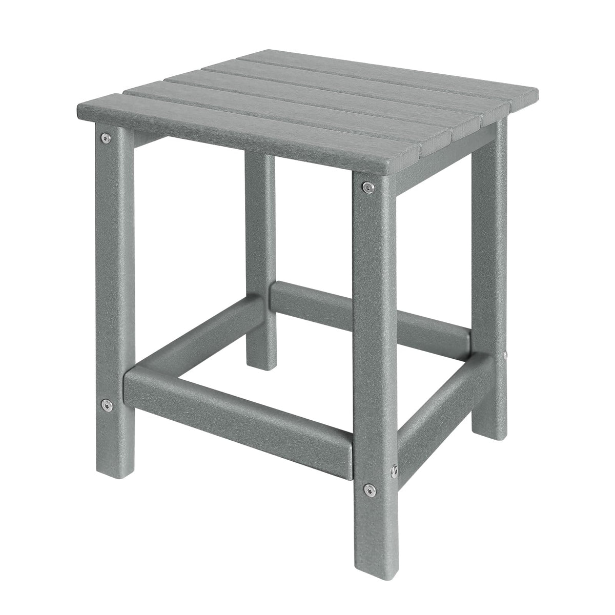GARDENSTAR front view of table showing compact outdoor placement and durability