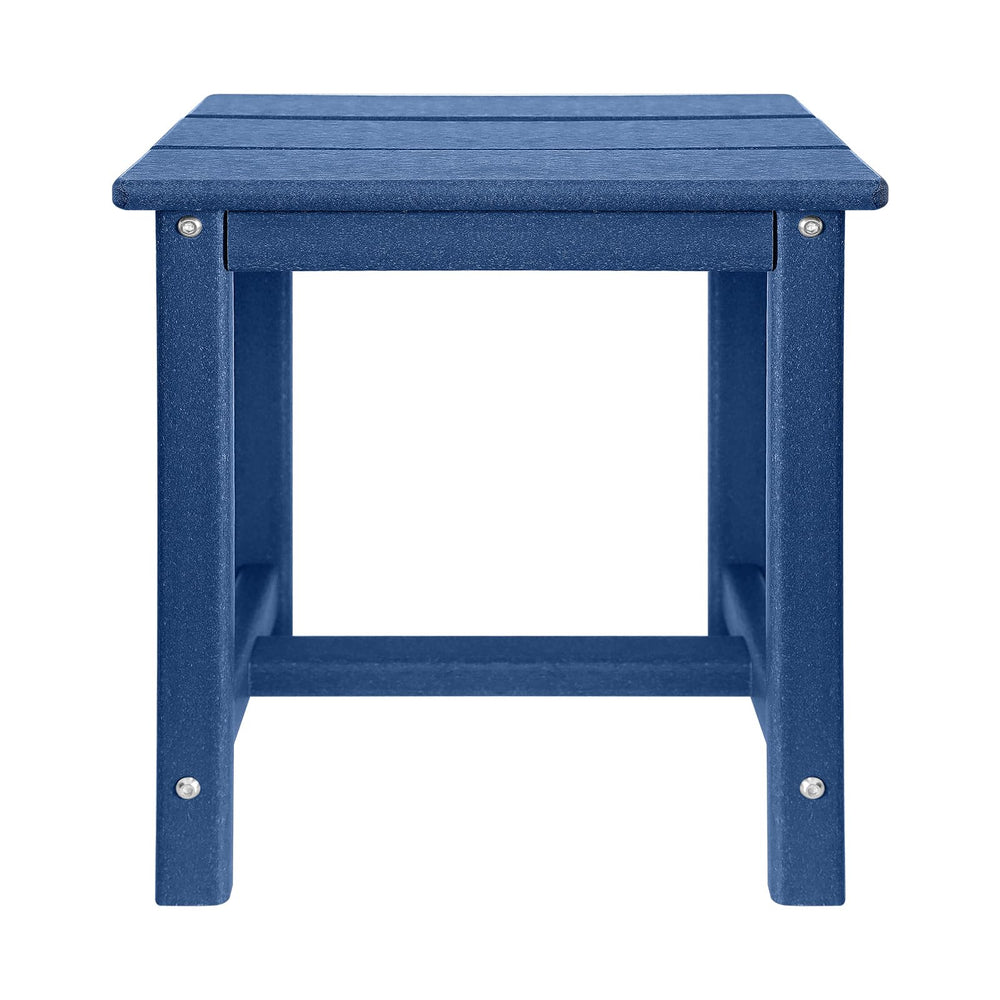 GARDENSTAR lifestyle porch shot showing blue table enhancing outdoor decor