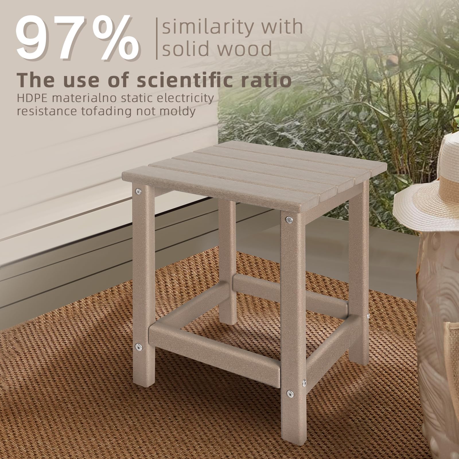 GARDENSTAR included parts and hardware for quick, easy assembly
