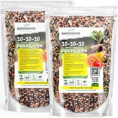 GARDENWISE front packaging showing 20-quart bag and quick benefits