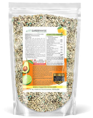 GARDENWISE fertilizer granules close-up showing texture for even feeding