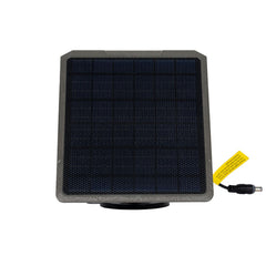 GardePro SP300 front panel showing solar cells and compact design for discreet charging