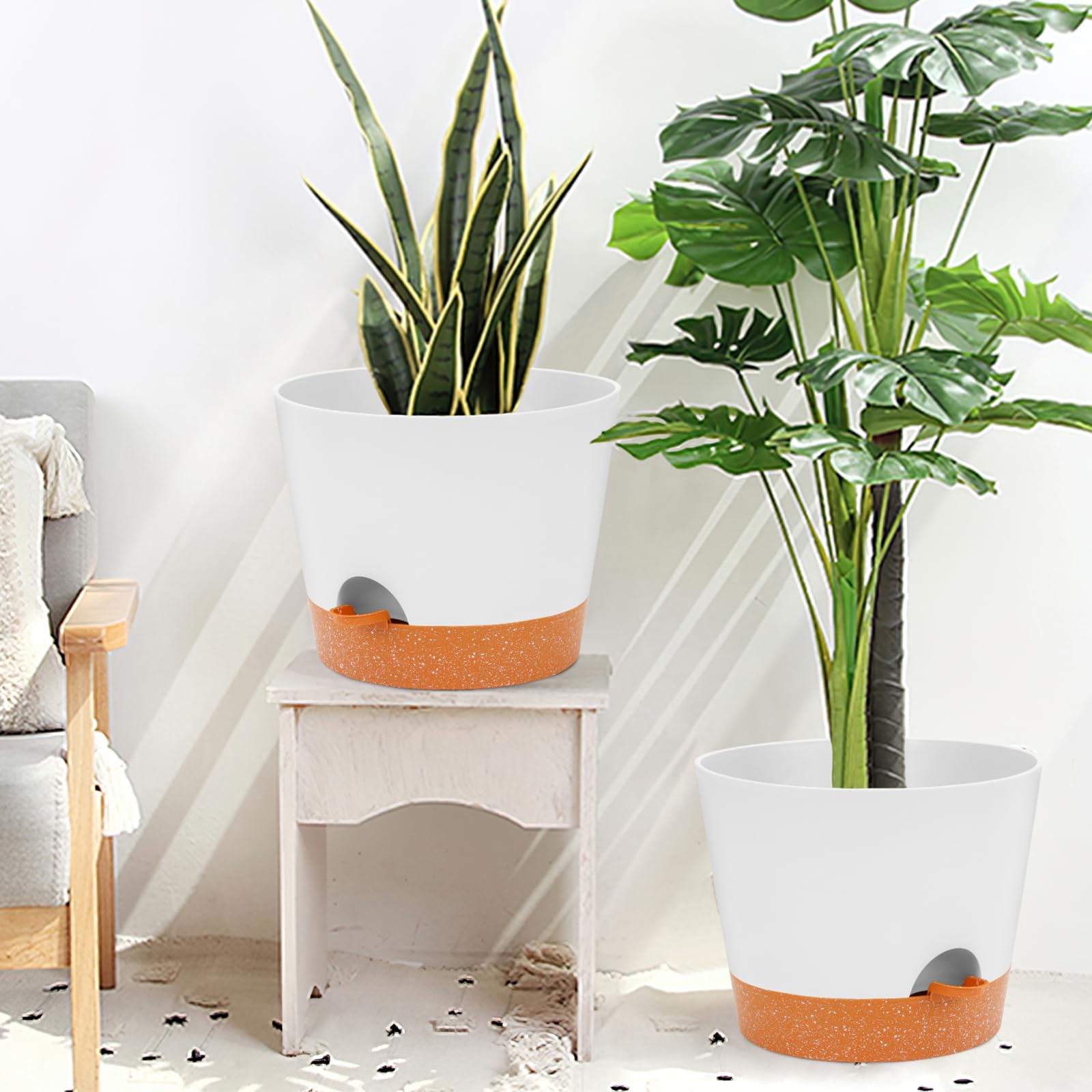 GARDIFE planter used for herbs on a windowsill providing neat space-saving growth