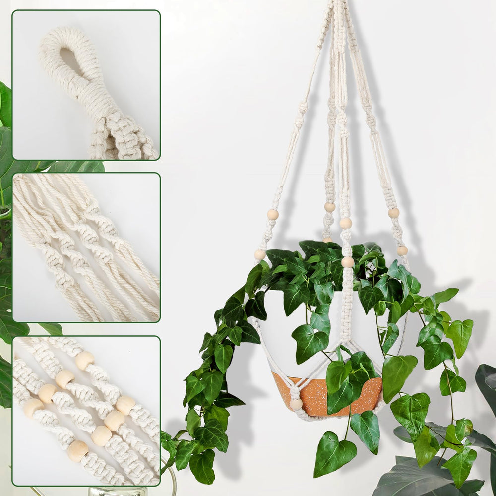 GARDIFE hanging planter in use with trailing pothos showcasing space-saving display