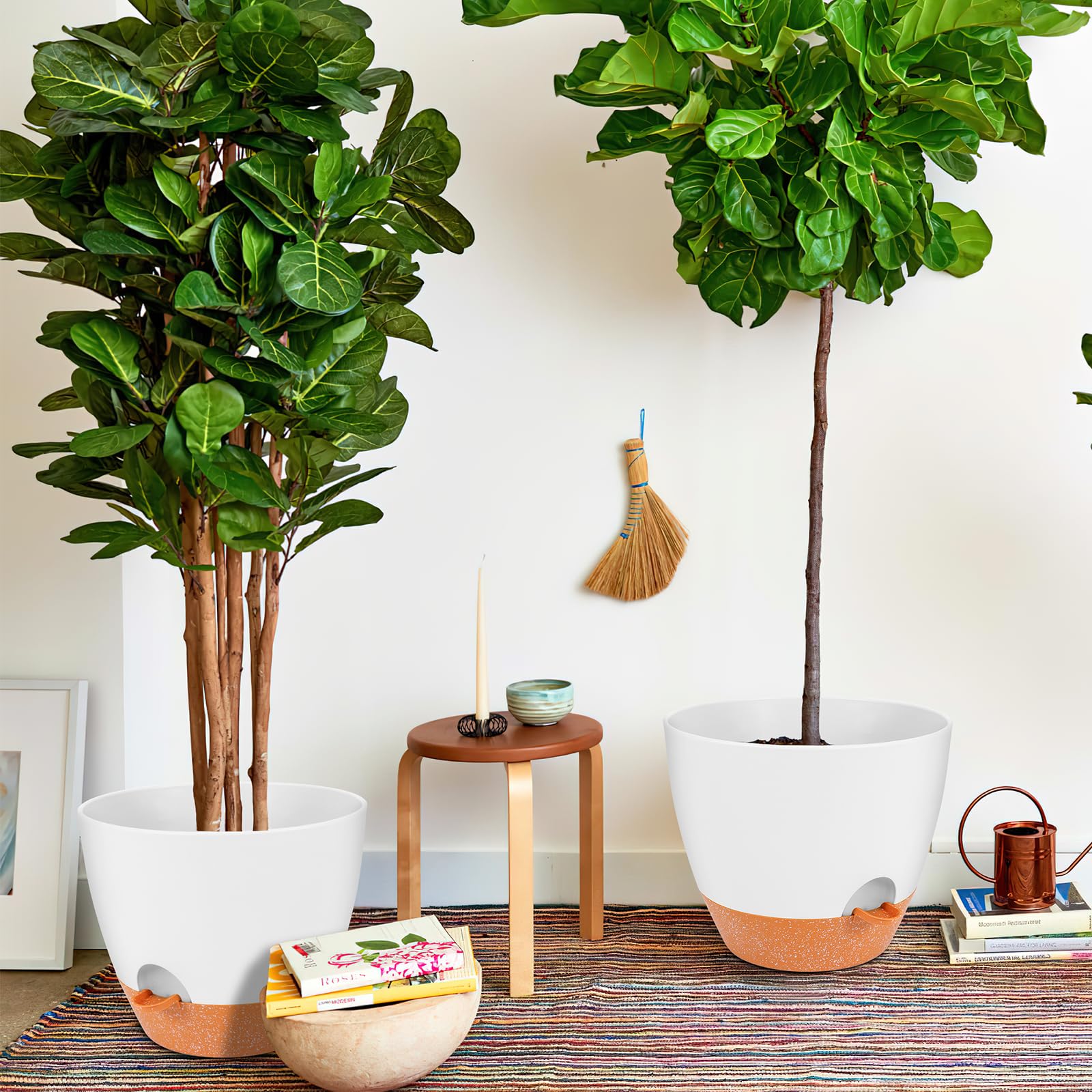 GARDIFE in kitchen with herbs showing neat styling and low-maintenance watering