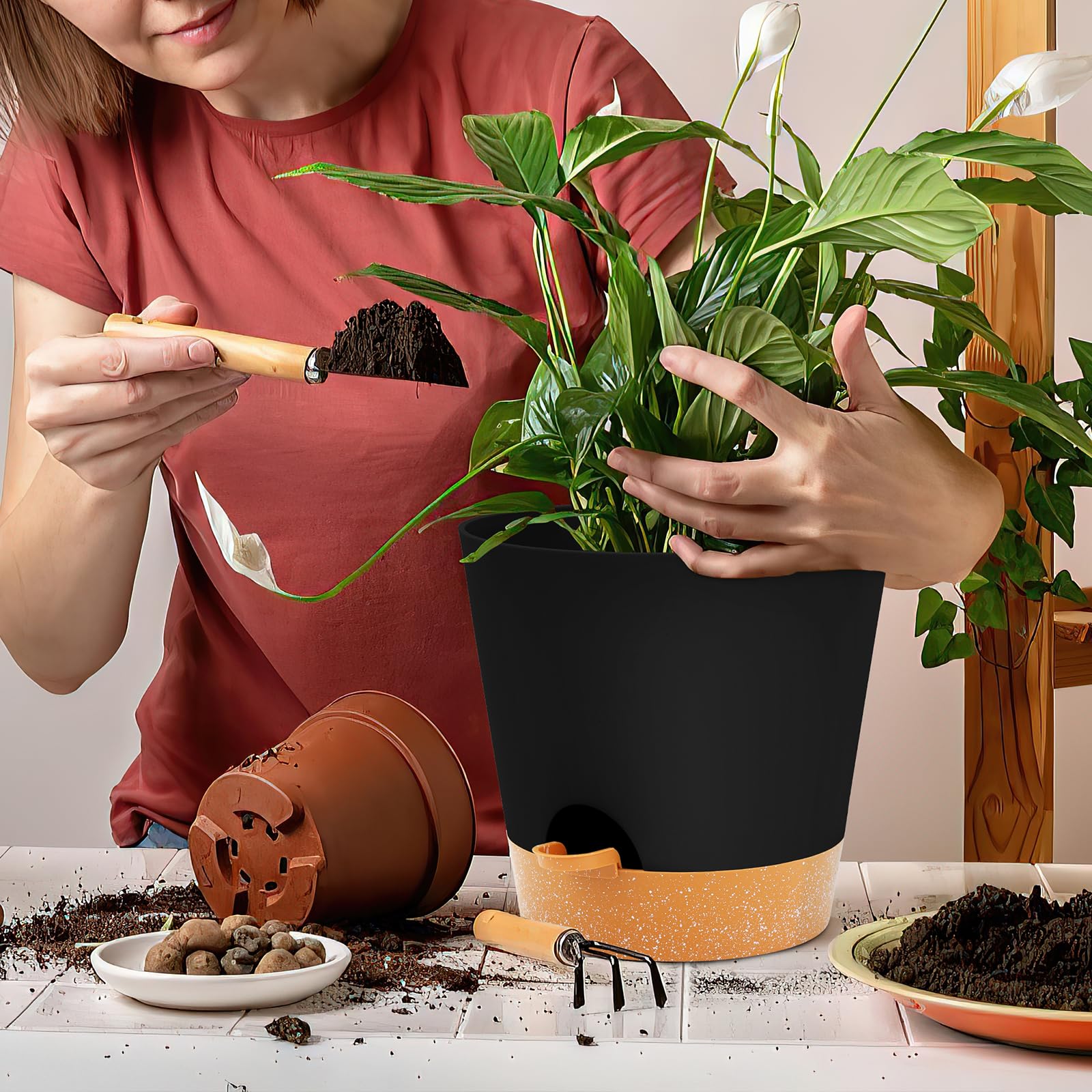 GARDIFE planter styled on kitchen windowsill boosting home greenery