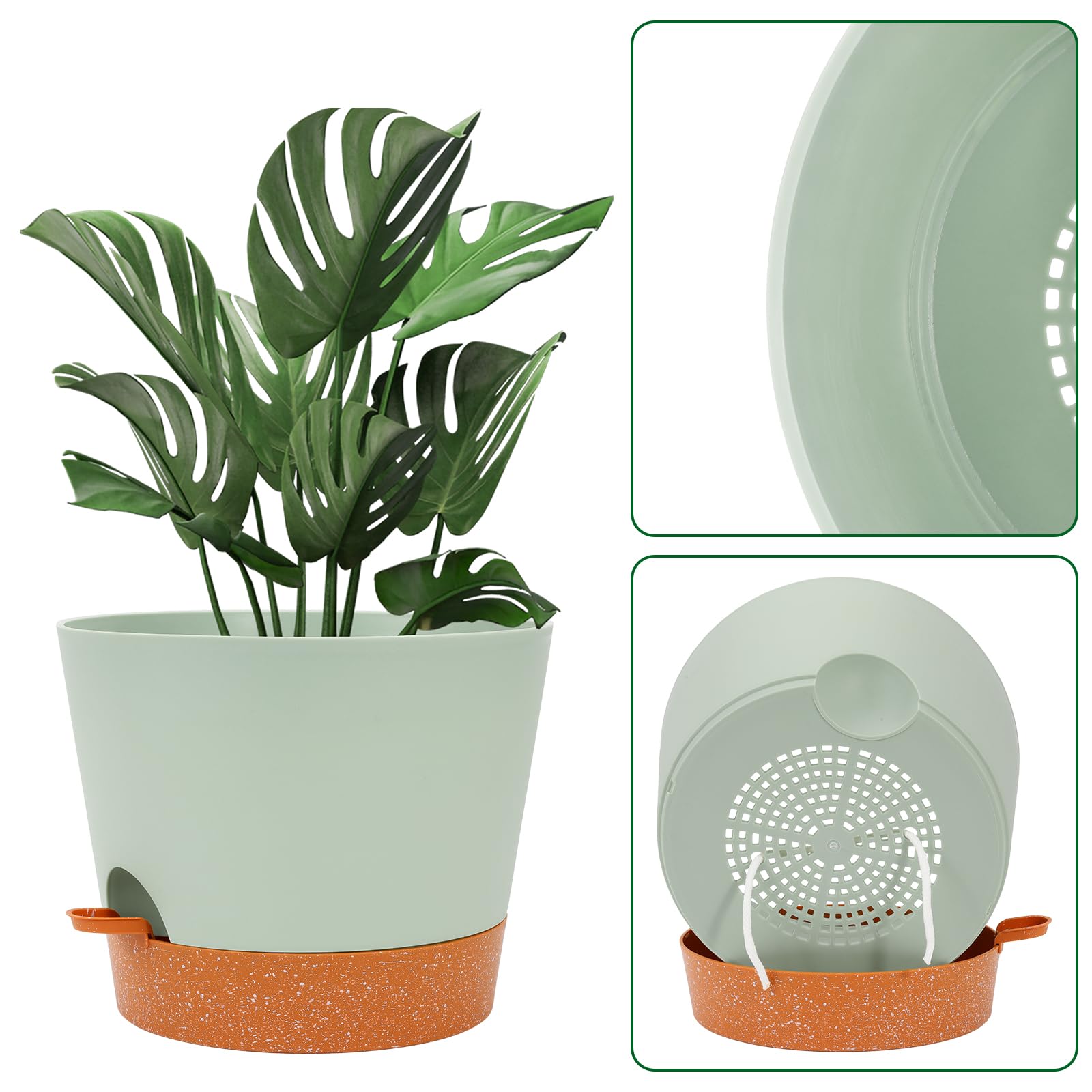 GARDIFE planter in living room displaying tidy self-watering convenience and decor lift
