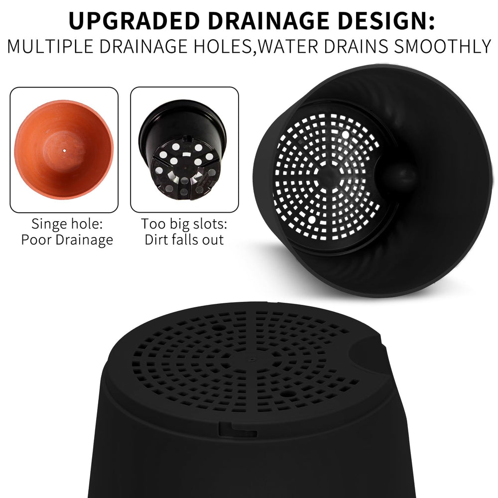 GARDIFE planter with indoor plant illustrating reliable moisture control
