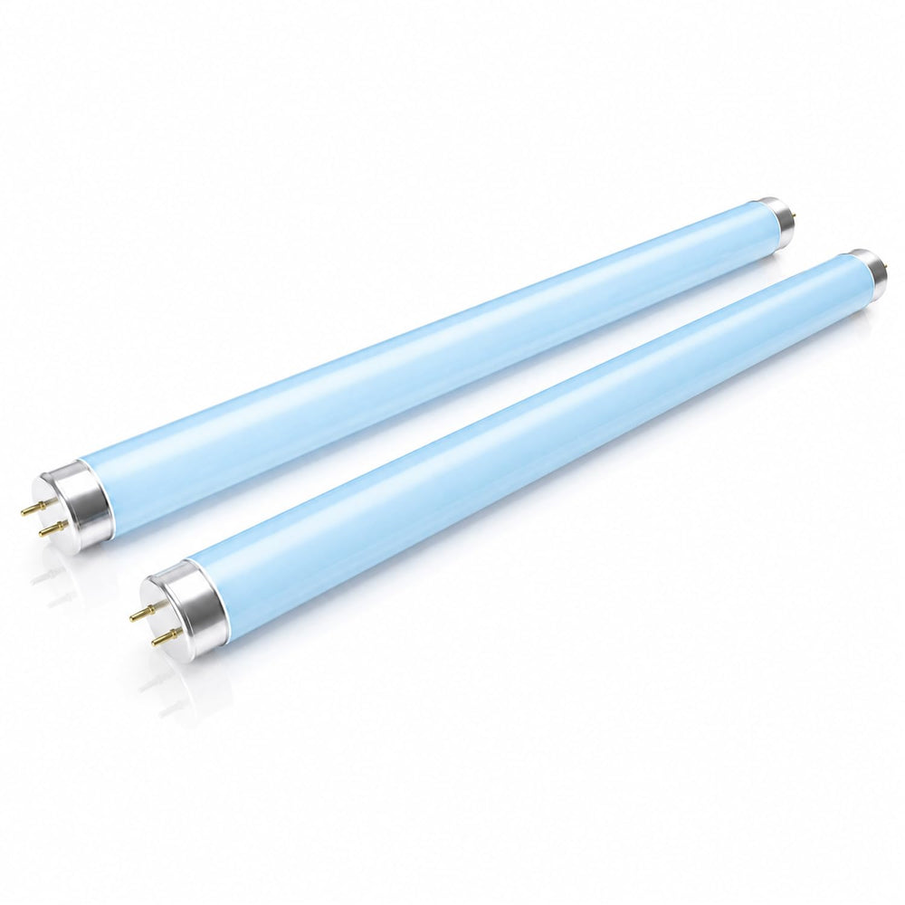 Gardner EL-082 front view showing two shatterproof replacement bulbs, safe and ready