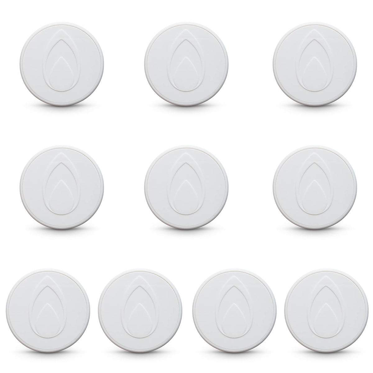 GARDYN pod cap front view showing sleek cover and neat garden finish benefit retention