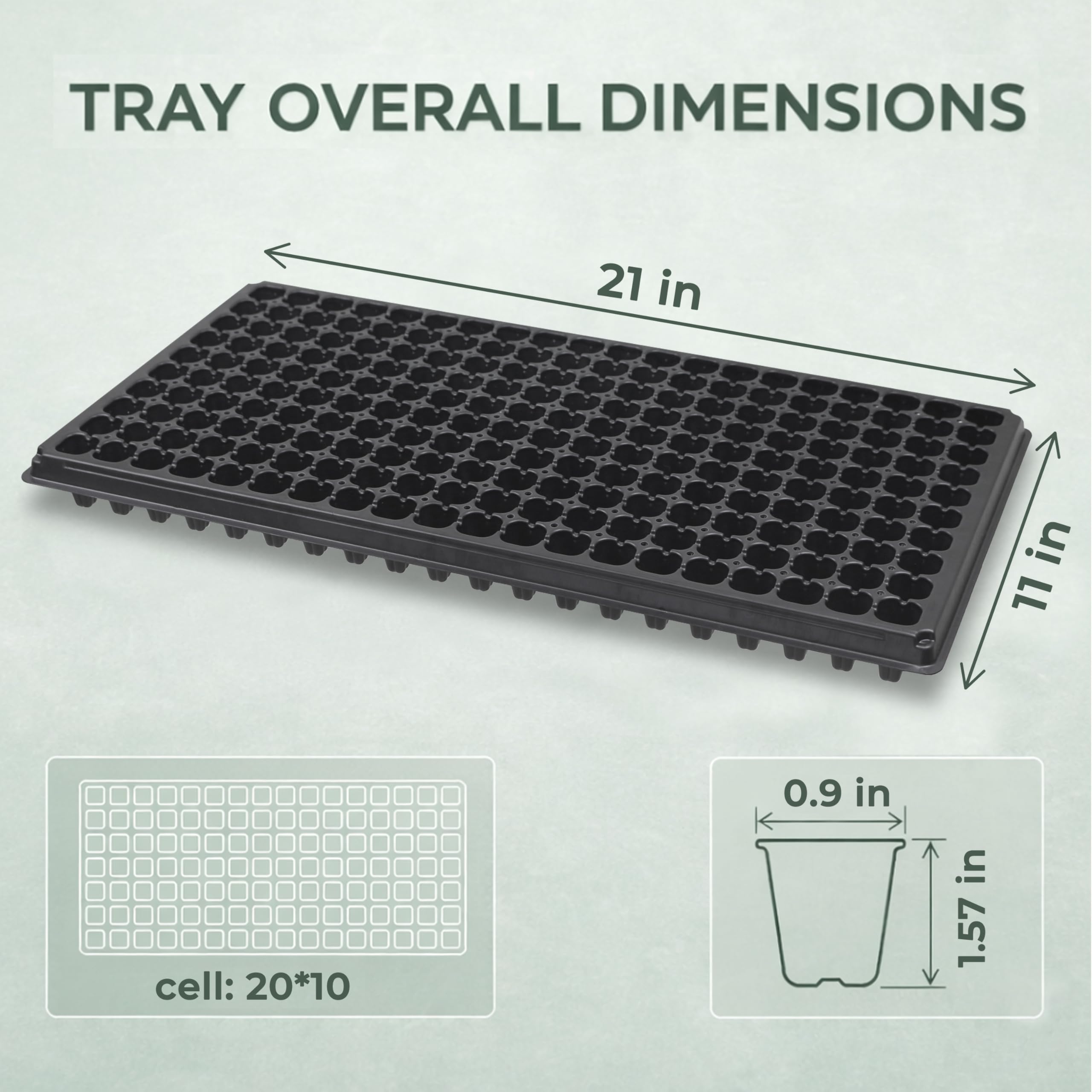 Gardzen drainage holes detail promoting aeration and reduced overwatering