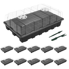 Gardzen front packaging showing full propagator set and components benefit clear organization