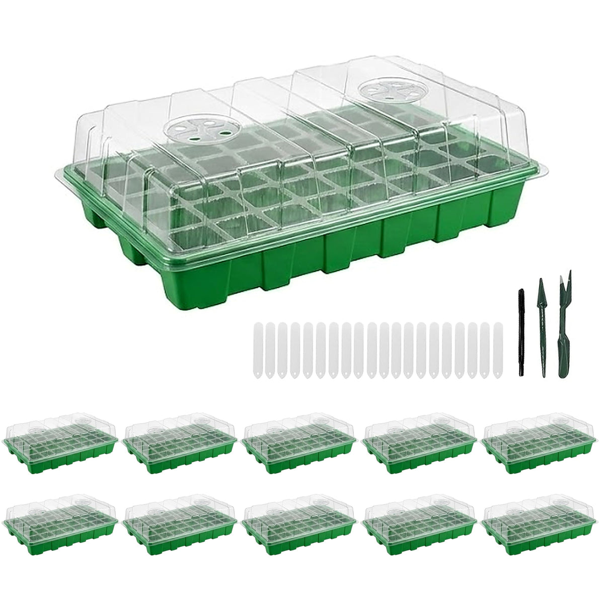 Gardzen front packaging showing full 10-pack kit and organized contents benefit clarity