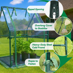 Gardzen clear PVC cover close-up maximizing light and weather protection