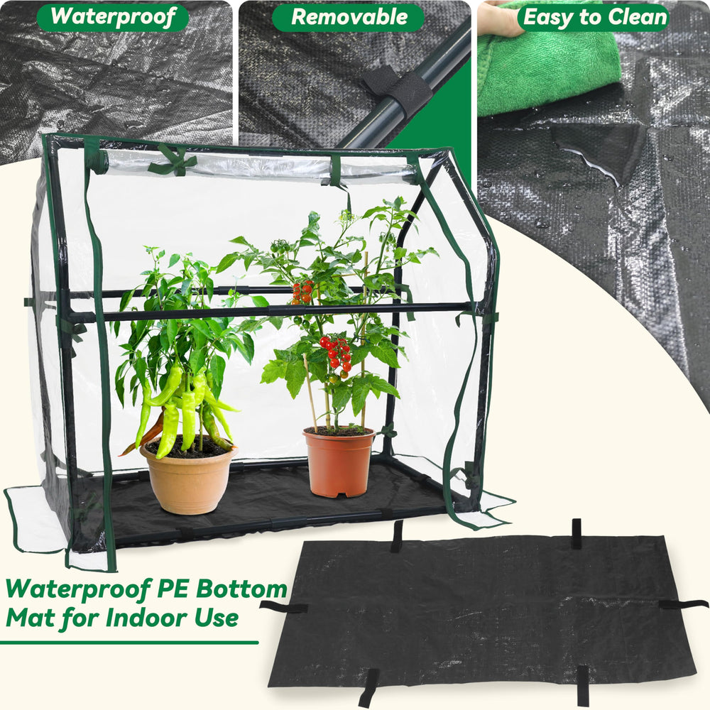 Gardzen reinforced steel frame connection demonstrating sturdy, tool-free assembly