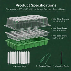 Gardzen clear cell close-up revealing root visibility to monitor seedling progress