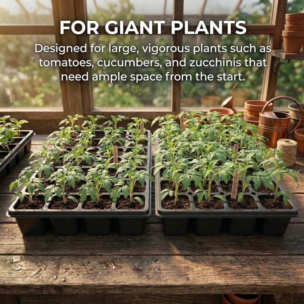 Gardzen tray seated in a 1020 drip tray showing tidy bottom-watering setup