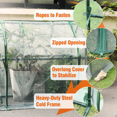 Gardzen open zipper access with hands tending plants for easy care benefit