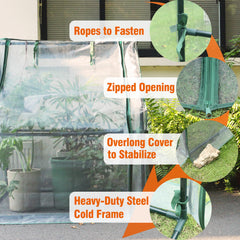 Gardzen zipper detail showing easy access and convenient tending