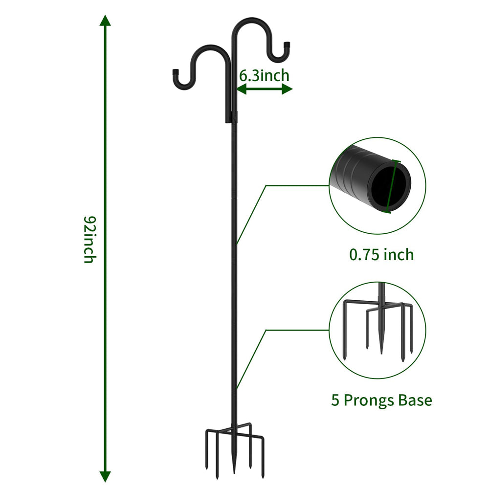 GARGENTOL close-up of the double-arm for balanced weight distribution and stability