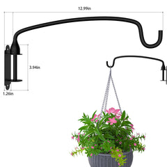 Garkup hanger holding a hanging plant demonstrating secure load support