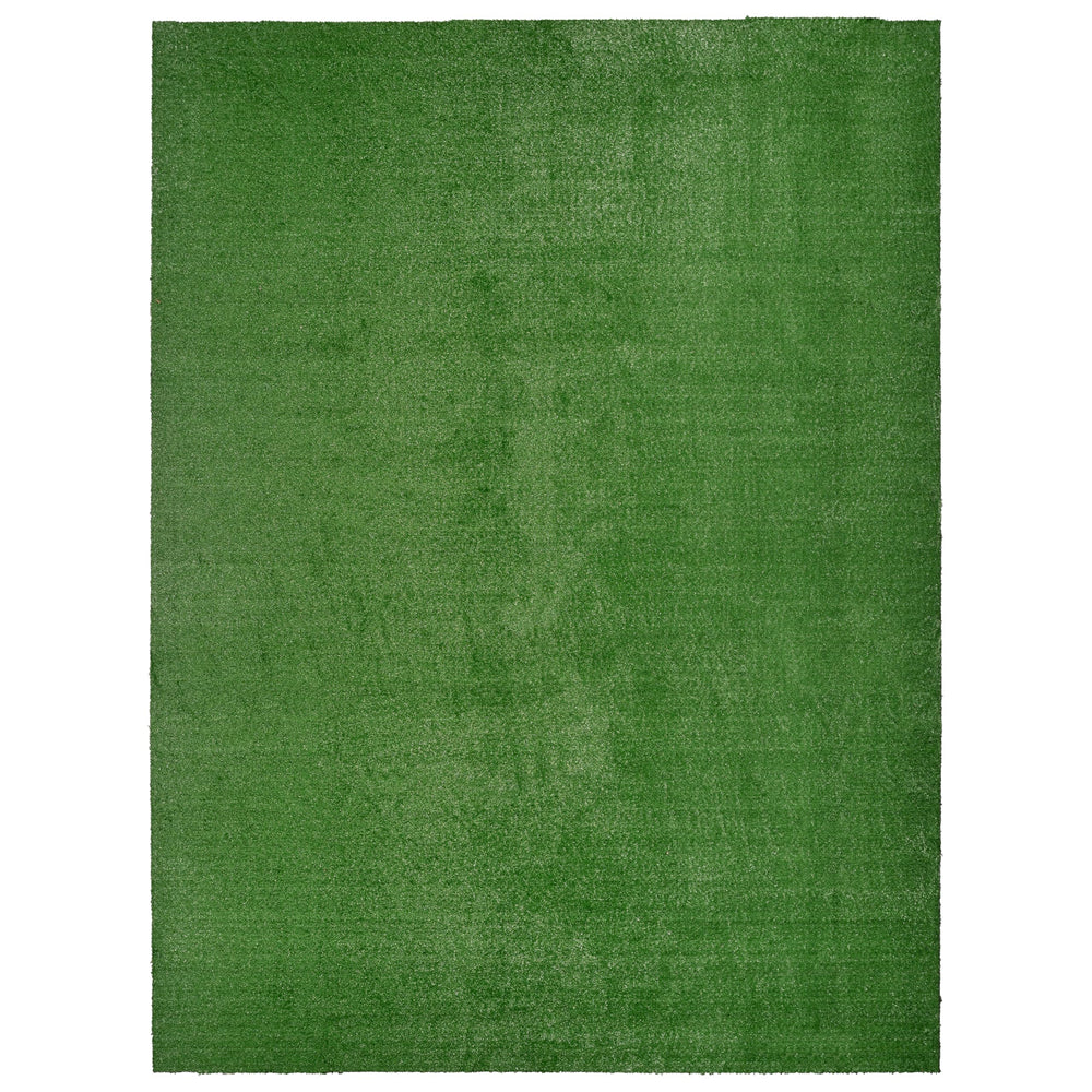 Garland Rug front packaging showing folded 12x15 rug and box for easy delivery