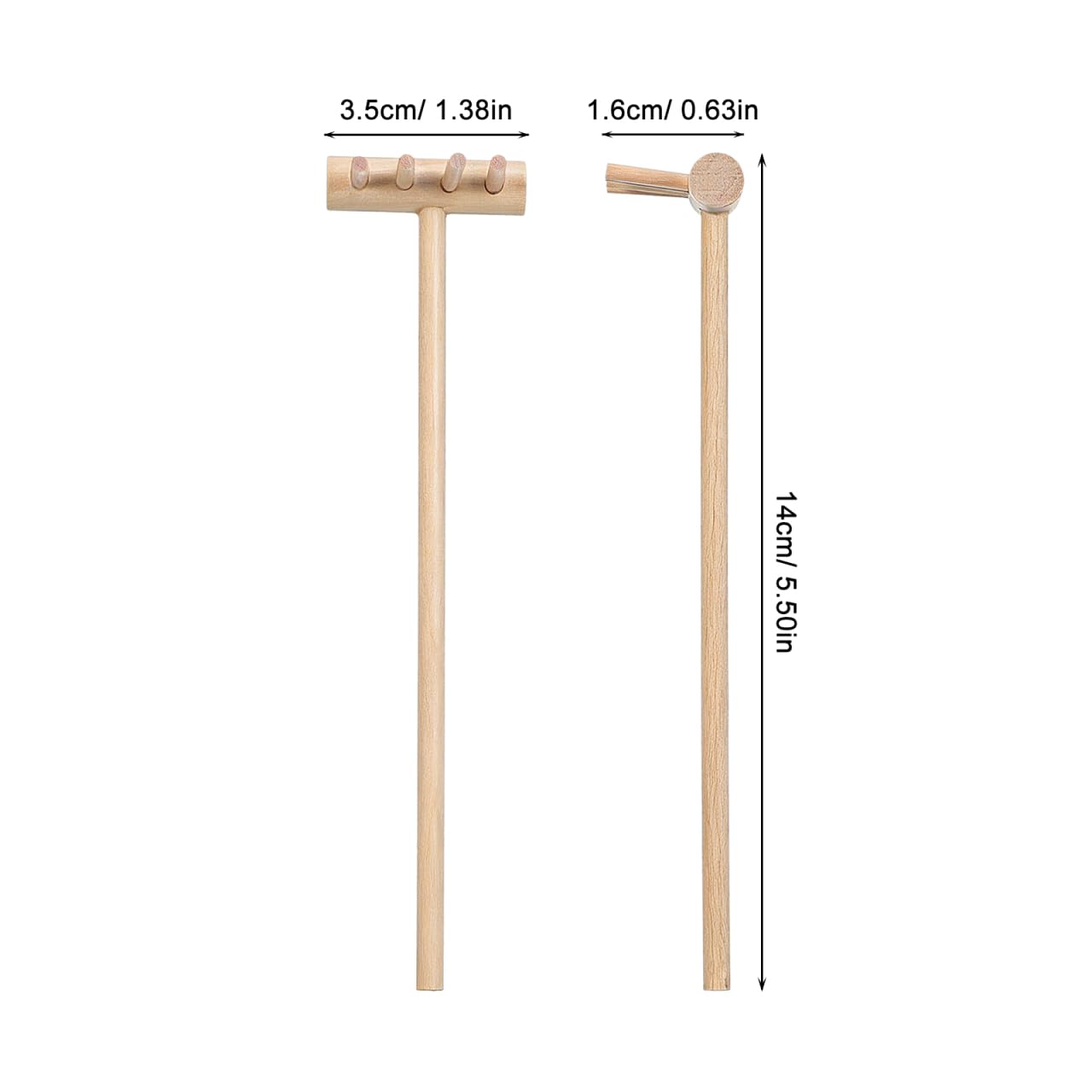 Garneck rakes stacked in box for neat storage and quick access