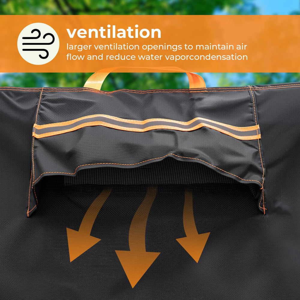 GARPROVM mesh air vent detail allowing airflow to reduce condensation