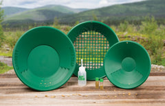 Garrett Gold Guzzler bottle and vials close-up for secure specimen recovery