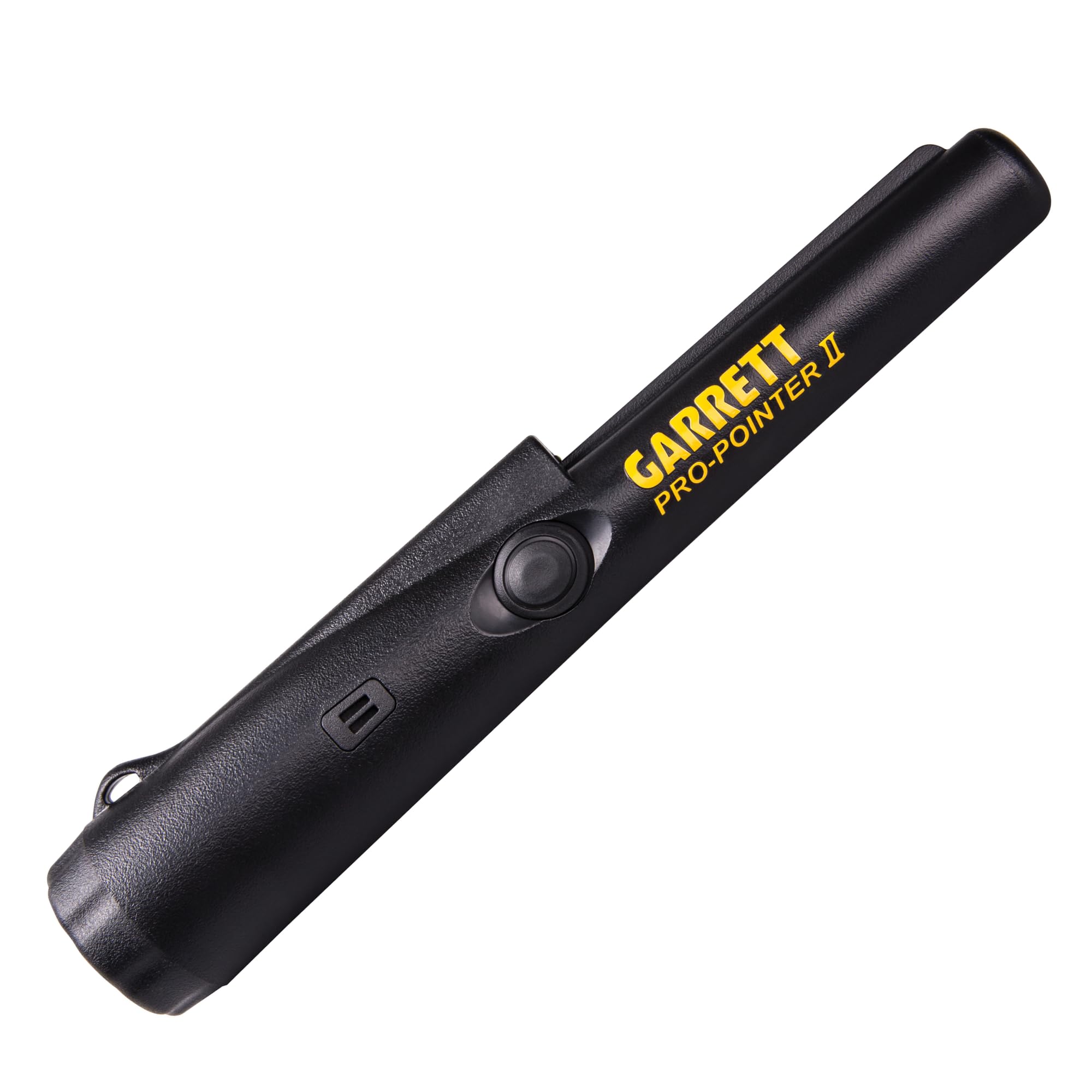 Garrett Pro-Pointer II front view showing compact design and instant locating benefit