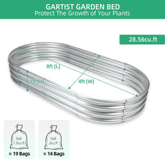 Gartist planter filled with soil and seedlings illustrating quick planting benefit
