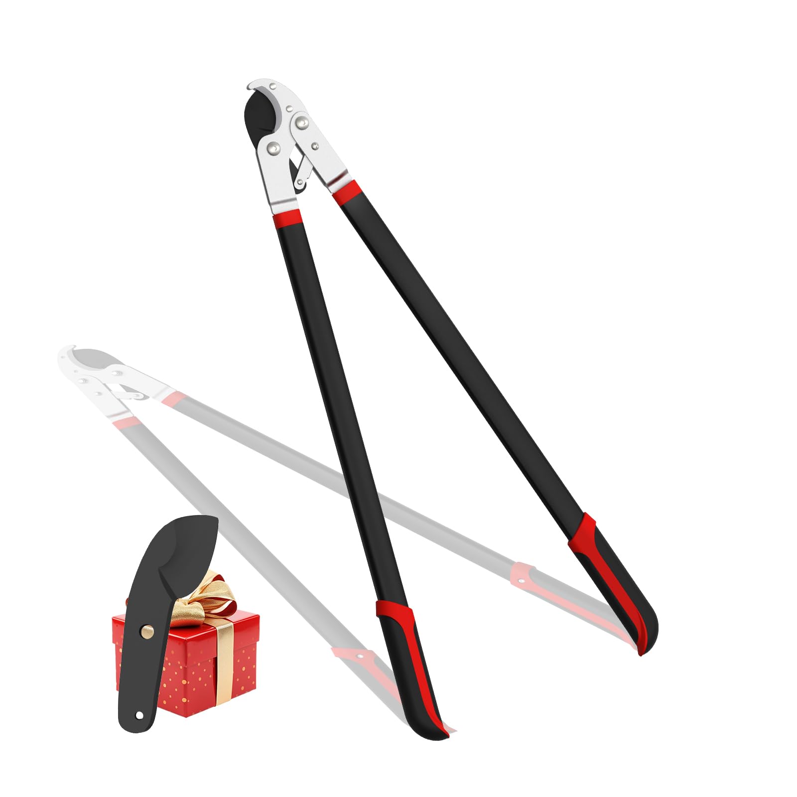 GARTOL front view lopper showing whole tool and cutting reach benefit