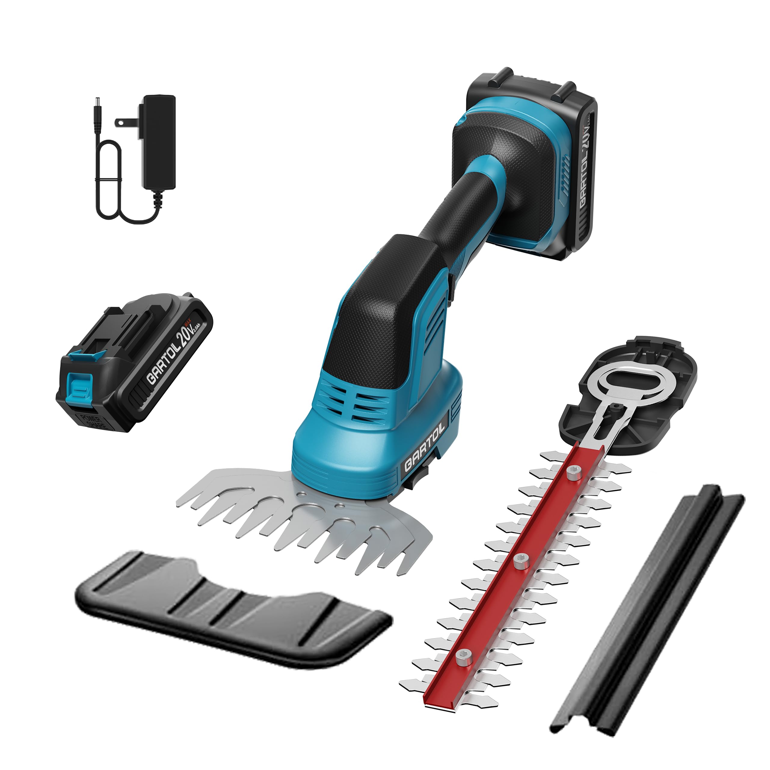 GARTOL front view with battery showing ready-to-use convenience