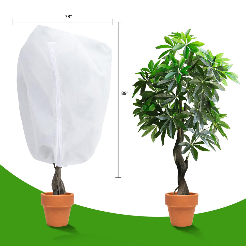 Garutom drawstring base close-up securing cover to trunk or pot to reduce drafts