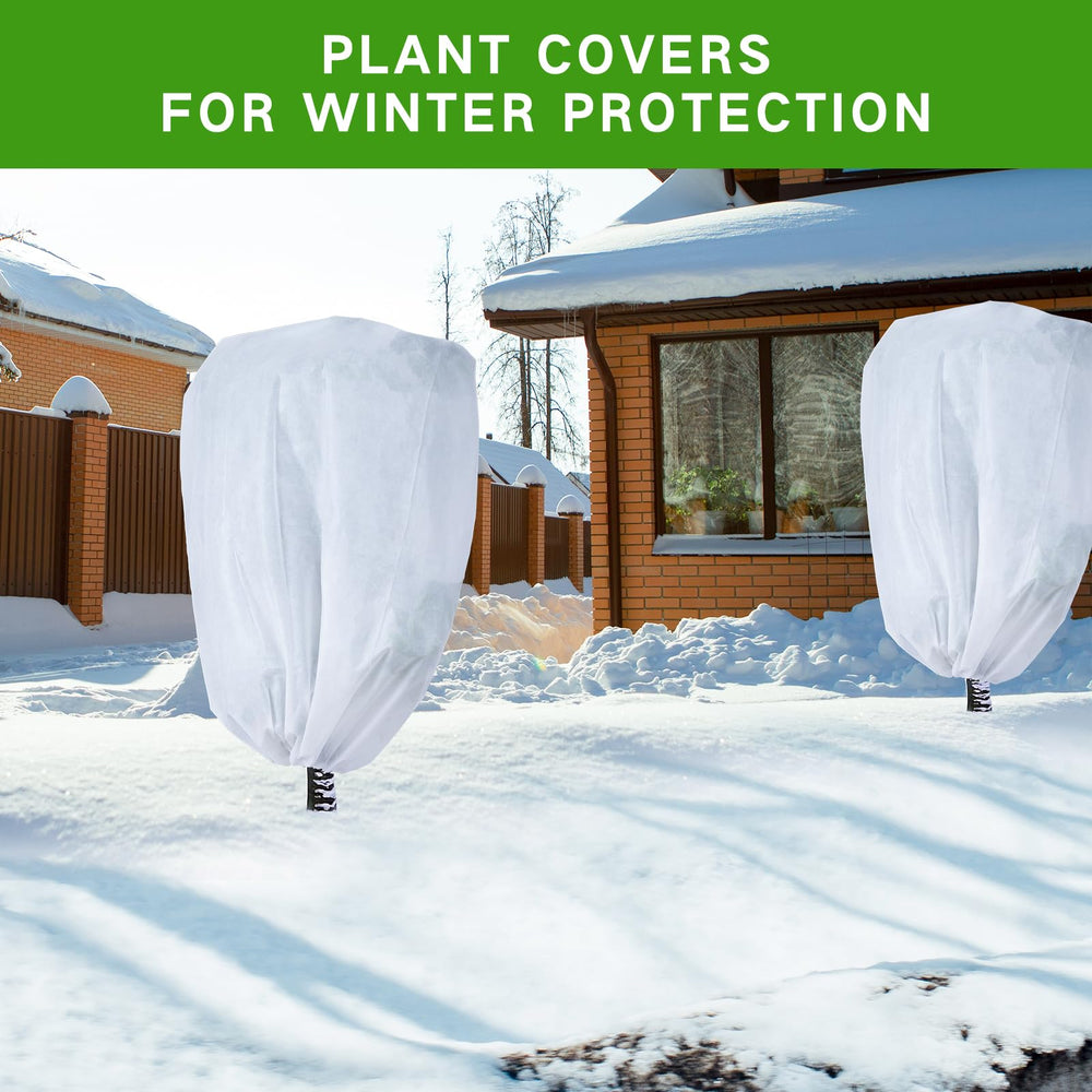 Garutom cover shown next to person for scale demonstrating full-coverage protection