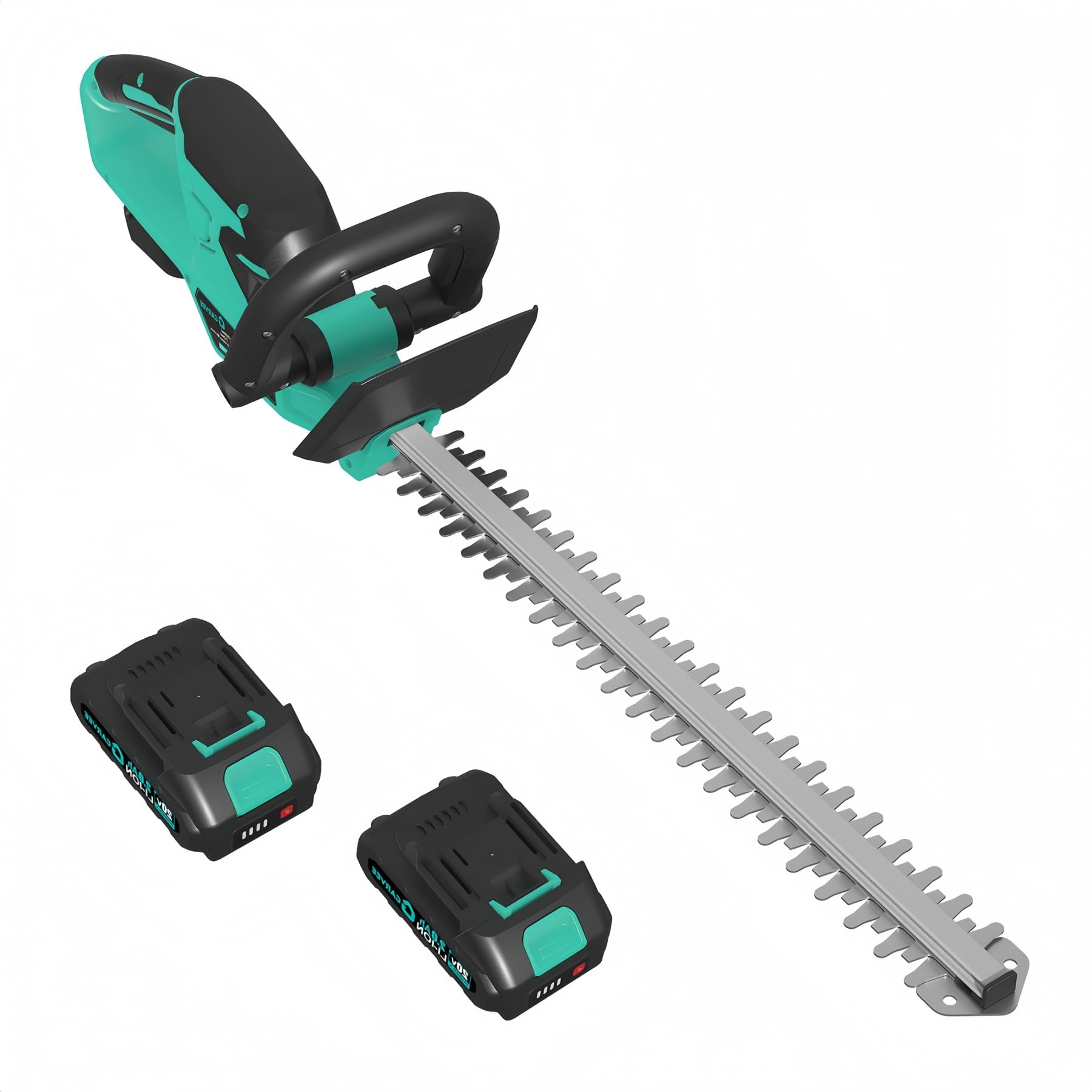 Garvee front view of hedge trimmer showing blade and body for clear identification