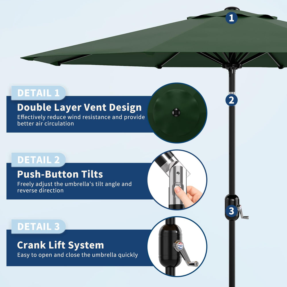 Garvee crank and tilt handle demonstrating easy adjustable operation