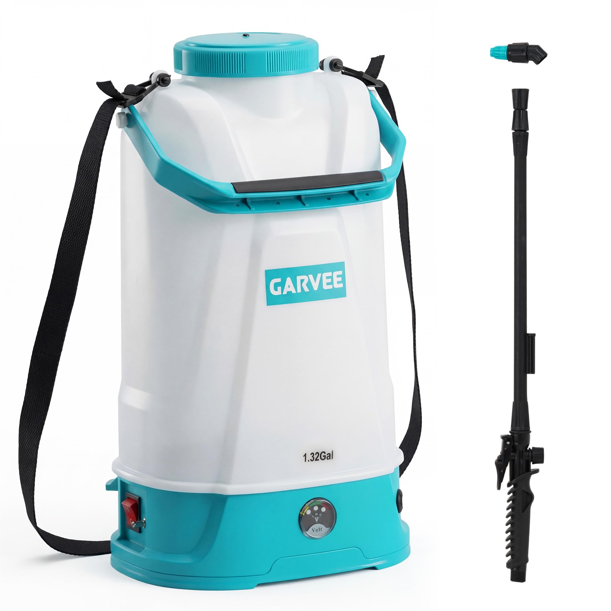 Garvee front packaging showing sprayer and accessories, clear product overview