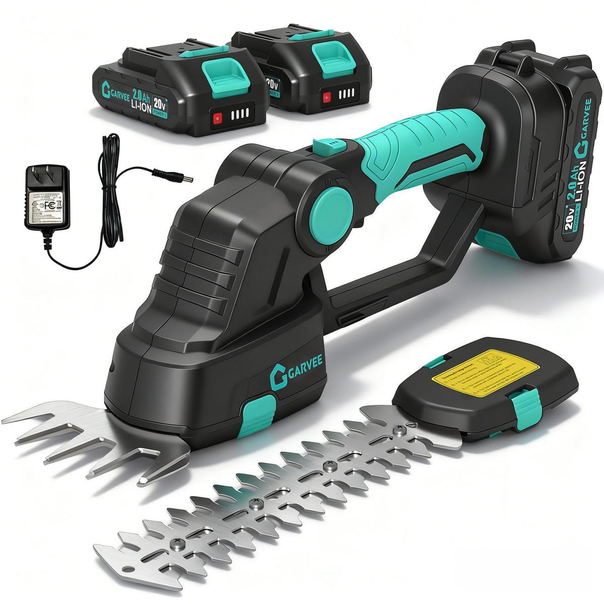 Garvee front view of cordless trimmer showing compact benefits