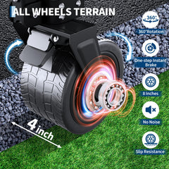 Garvee adjustable handle detail for ergonomic towing comfort