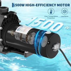 Garvee motor and stainless housing highlighting durability benefit