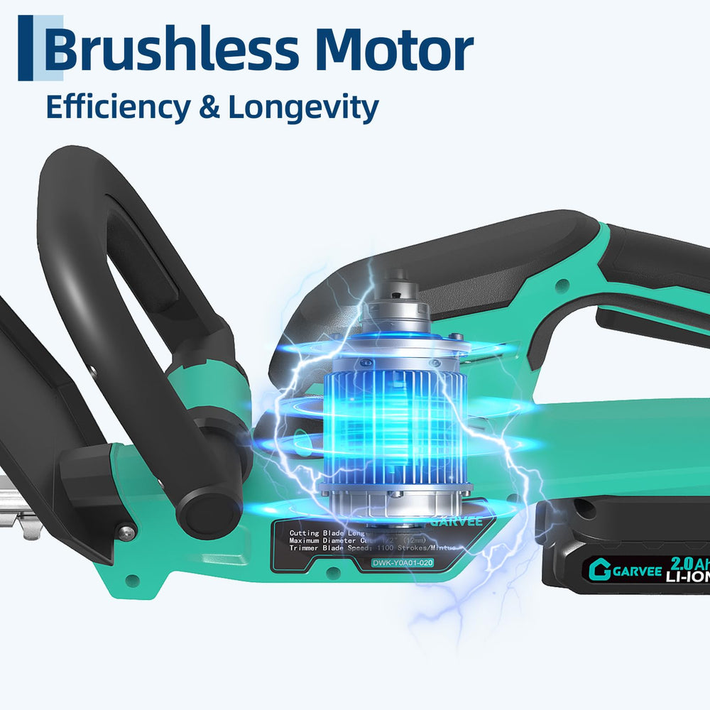 Garvee side profile showing length and balance for easier maneuvering