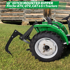 Garvee close-up of 18 inch shank adjustment holes demonstrating easy depth control and strength