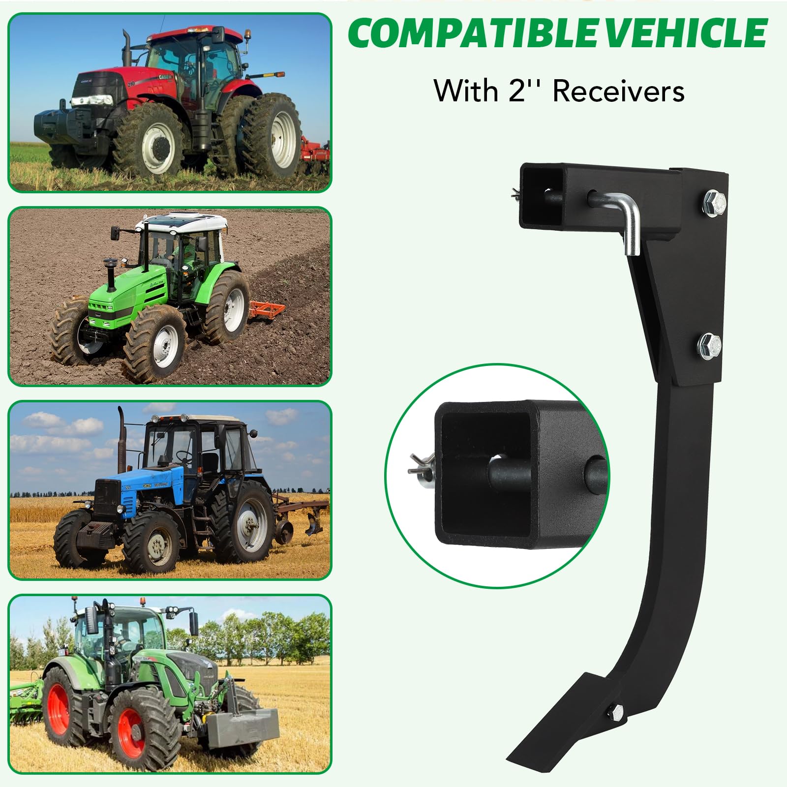 Garvee side profile with powder coat finish illustrating corrosion resistance and long service life