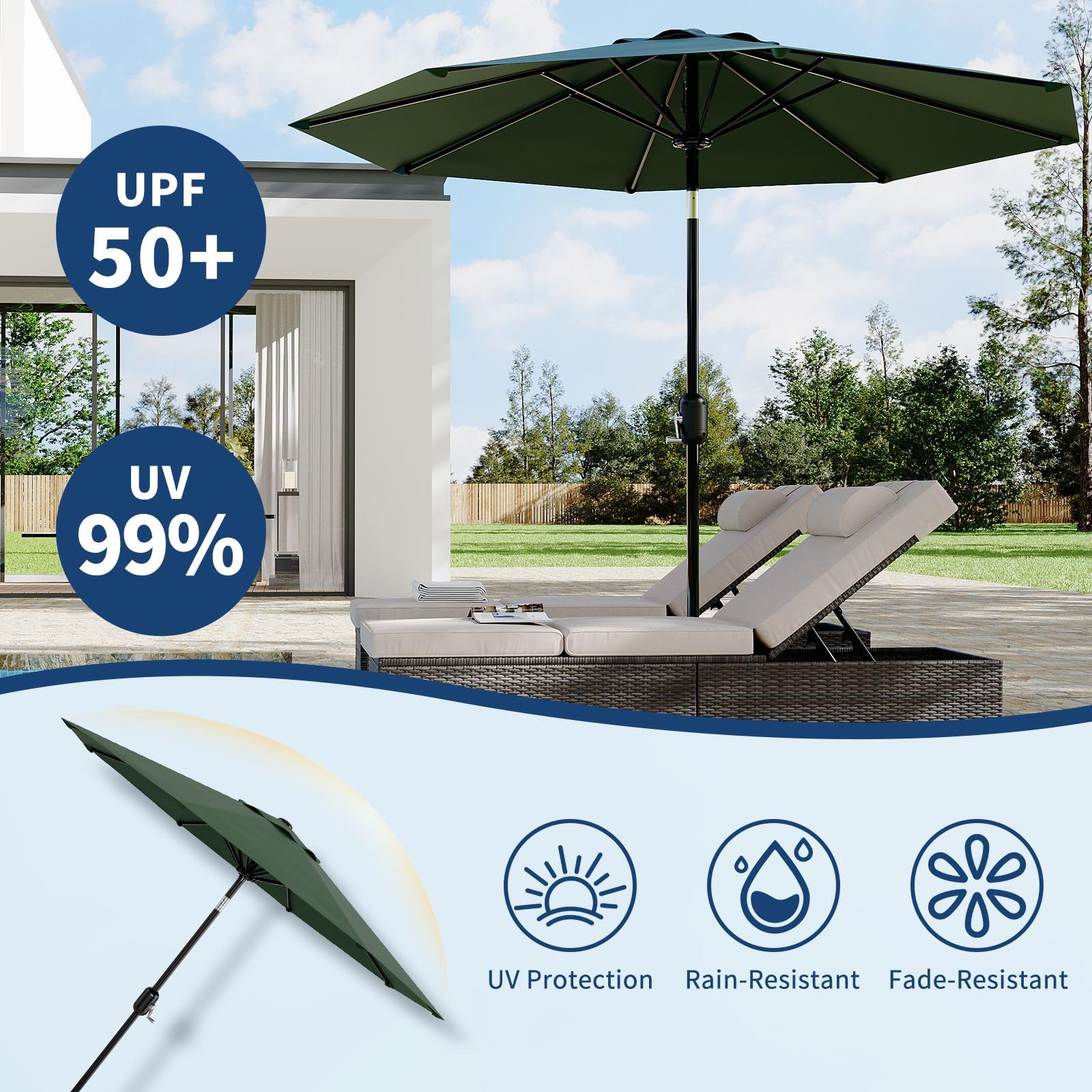 Garvee vented top showing improved airflow and wind stability