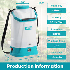 Garvee wide mouth lid open for easy filling and quick cleaning benefit