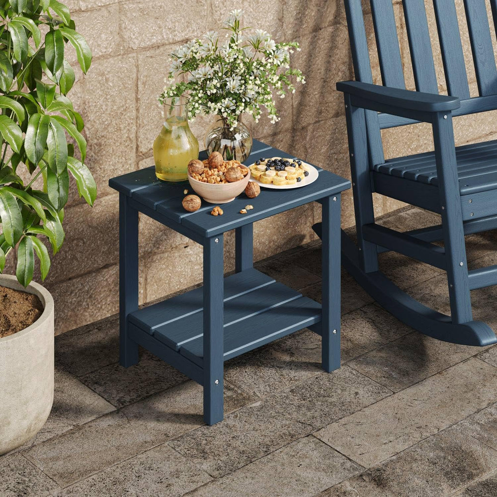 GarveeLife HDPE texture detail showing durable grain and low-maintenance benefit